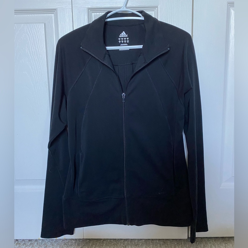 Black Adidas Zip-Up